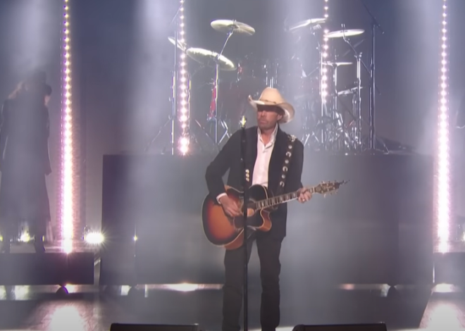 Toby Keith Surprised With “Triple Billionaires Plaque” For Earning 3 Billion Streams On Pandora