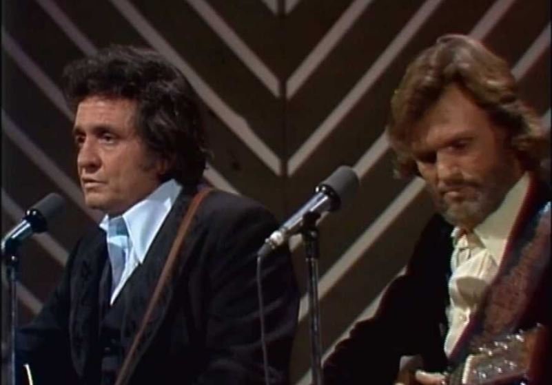 Kris Kristofferson & Johnny Cash – Sunday Morning Coming Down