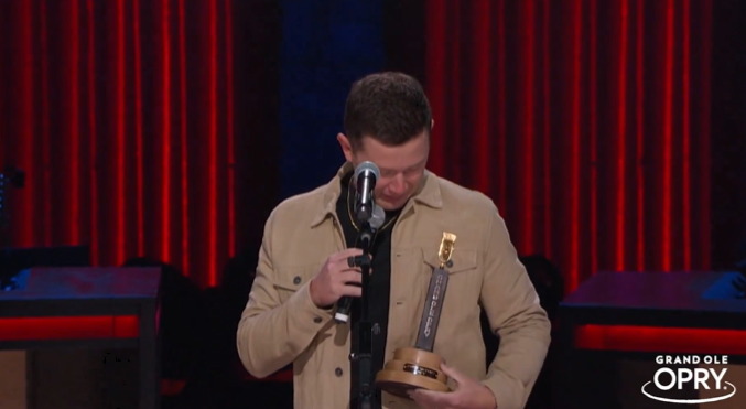 Scotty McCreery Fights Tears As His Lifelong Dream Comes True