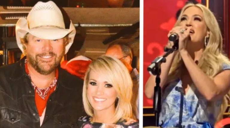 Carrie Underwood Sings “Should’ve Been A Cowboy” In Opry Tribute To Toby Keith