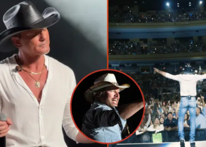 Tim McGraw Enlists Crowd To Sing “Live Like You Were Dying” For Toby Keith