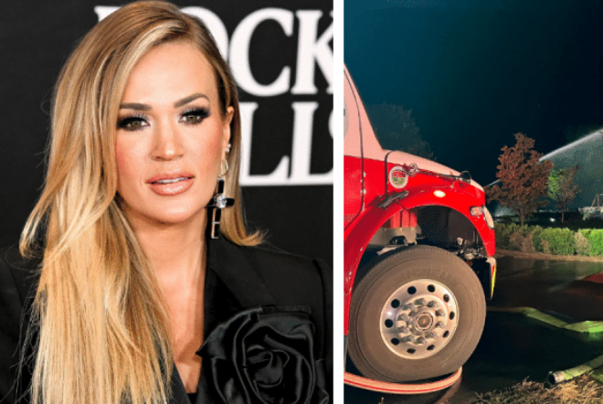 Carrie Underwood breaks silence after fire at 400-acre family home