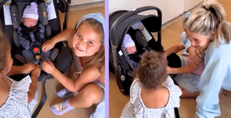 See Kane Brown’s Daughters Meet Their Little Brother For The First Time