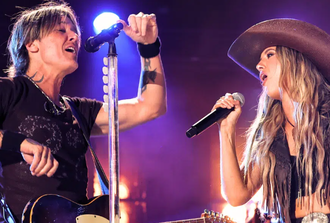 Keith Urban & Lainey Wilson Team Up At CMA Fest For Surprise Duet