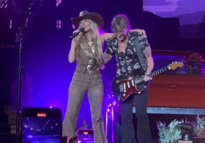 Keith Urban & Lainey Wilson Team Up At CMA Fest For Surprise Duet