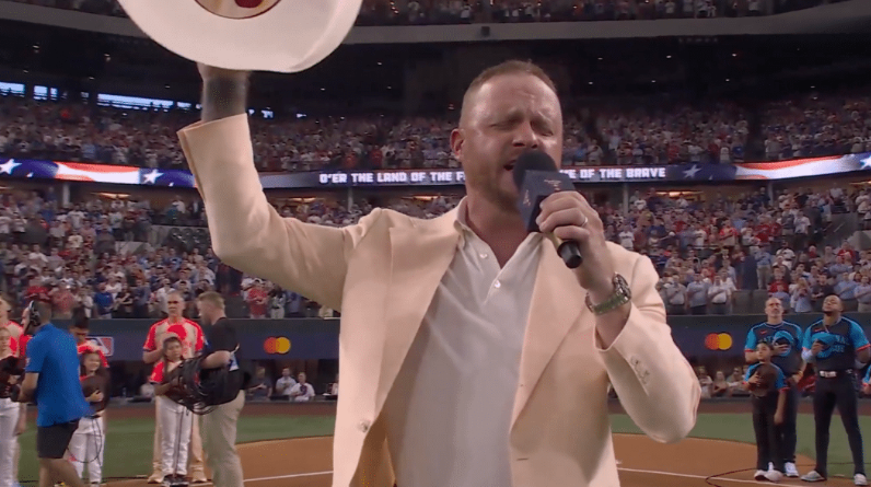Cody Johnson Delivers Passionate National Anthem at MLB All-Star Game