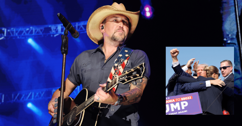 Jason Aldean Dedicates Controversial Song To Donald Trump Following Shooting