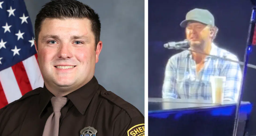 Luke Bryan Sings “Drink A Beer” In Tribute To Fallen Michigan Sheriff’s Deputy