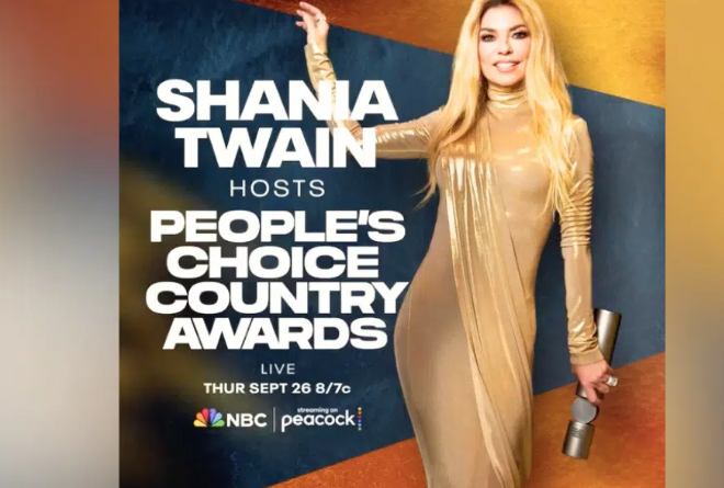 Shania Twain Is The New Host Of The People’s Choice Country Awards