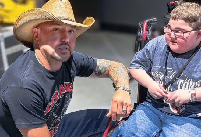 Jason Aldean Fulfills Young Fan’s Dream With Heartwarming Make-A-Wish Surprise