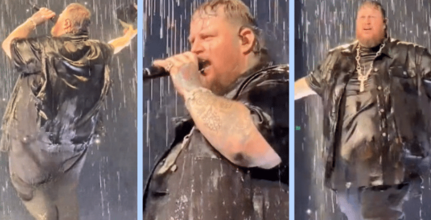 Jelly Roll Makes It Rain For Powerful Performance Of “Save Me”