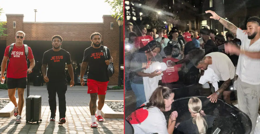 Ohio State Football Players Host On-Campus Faith Event Promoting God, Hand Out Thousands Of Bibles