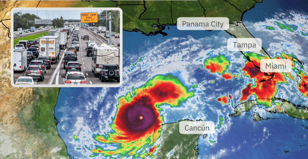 Evacuations Underway As Hurricane Milton Intensifies, Takes Aim At Florida