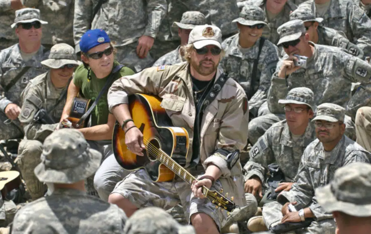 Toby Keith Played For Over 250,000 US Service Members During 18 USO Tours