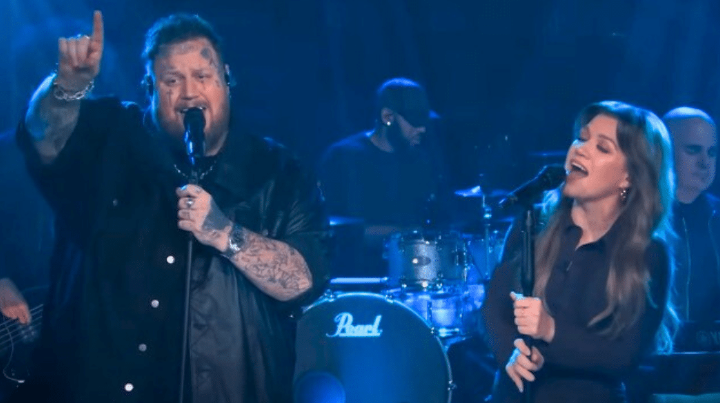 Jelly Roll & Kelly Clarkson Unite For Inspirational Rendition Of “I Am Not Okay”