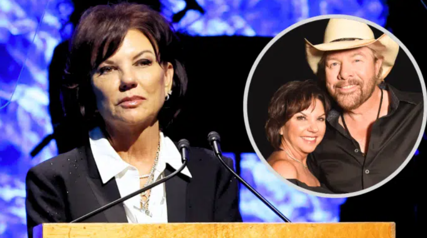 Toby Keith’s Wife Remembers Him In Emotional CMHOF Speech: “He Was A Wonderful Husband”