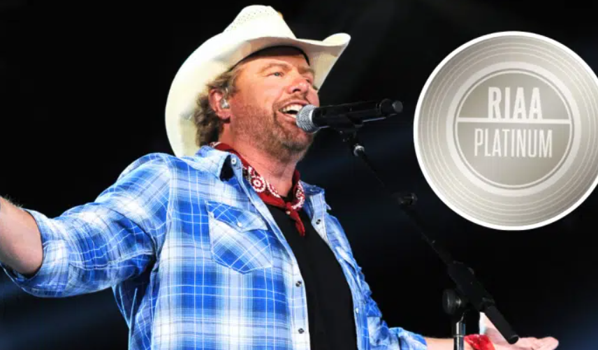 Three Of Toby Keith’s Most Iconic Songs Receive New Platinum Certifications