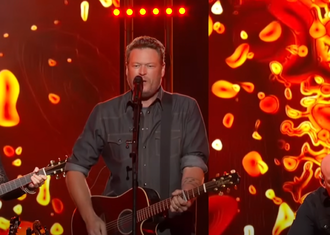 Blake Shelton Performs His New Single, “Texas,” Live For The First Time