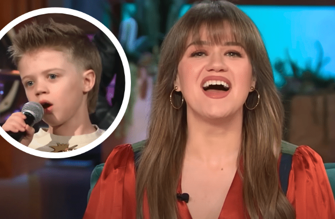 Kelly Clarkson’s 8-Year-Old Son Shocks Audience With Impressive Frank Sinatra Cover