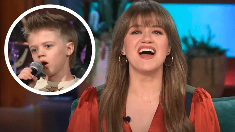 Kelly Clarkson’s 8-Year-Old Son Shocks Audience With Impressive Frank Sinatra Cover