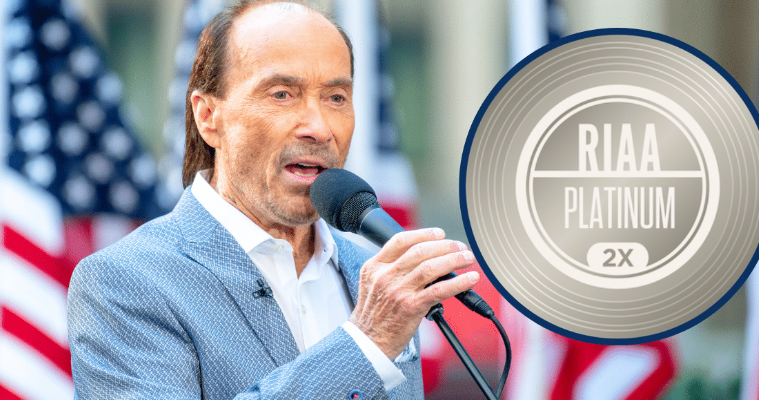 Lee Greenwood’s “God Bless The U.S.A.” Has Been Certified 2x Platinum