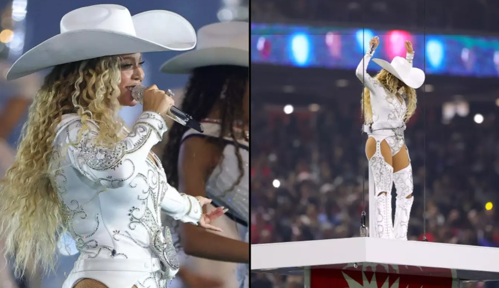 Beyoncé shocks Netflix viewers with banned hand gesture during NFL halftime show that people normally get fined for