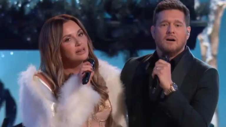 Carly Pearce & Michael Bublé Perform New Christmas Duet On “Voice” Finale
