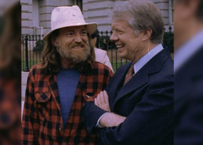 President Jimmy Carter Confirms Willie Nelson Smoked Weed On White House Roof