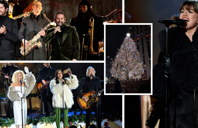 Kelly Clarkson, Dan + Shay, And More Bring Festive Performances To Rockefeller Christmas Tree Lighting