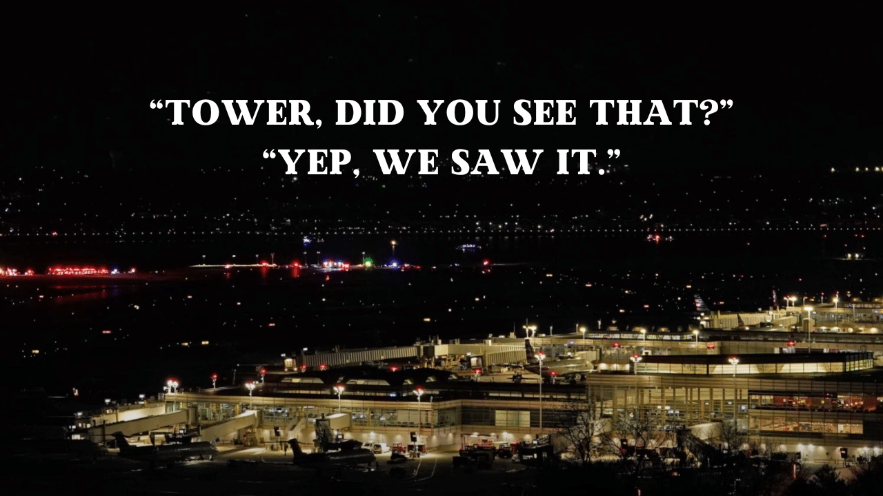 Audio Released From Air Traffic Controllers Who Witnessed The D.C. Plane Crash