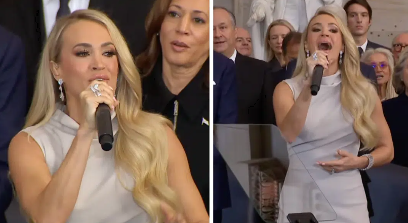 Fans React To Carrie Underwood’s Performance At Donald Trump’s Inauguration