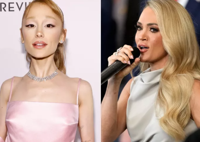 Ariana Grande Reacts to Shady Instagram Post About Carrie Underwood’s Performance at Donald Trump’s Inauguration