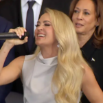 Carrie Underwood Goes A Cappella For “America The Beautiful” Inauguration Performance After Technical Difficulties