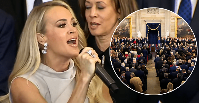 Carrie Underwood Leads Packed Capitol Rotunda In Memorable Patriotic Performance