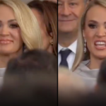 Carrie Underwood Goes A Cappella For “America The Beautiful” Inauguration Performance After Technical Difficulties