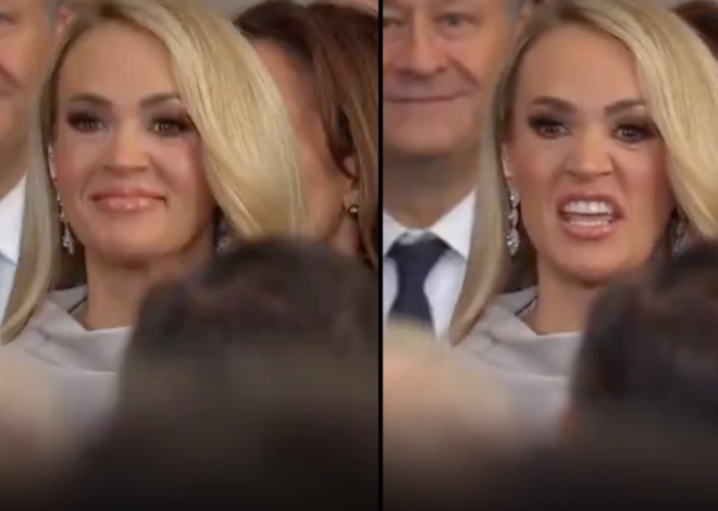 Carrie Underwood Goes A Cappella For “America The Beautiful” Inauguration Performance After Technical Difficulties