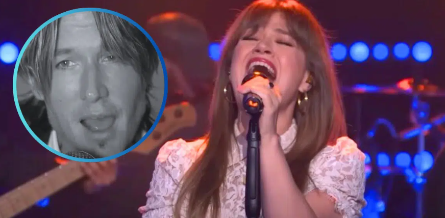 Kelly Clarkson Sings Mesmerizing Cover Of Keith Urban’s “Blue Ain’t Your Color”