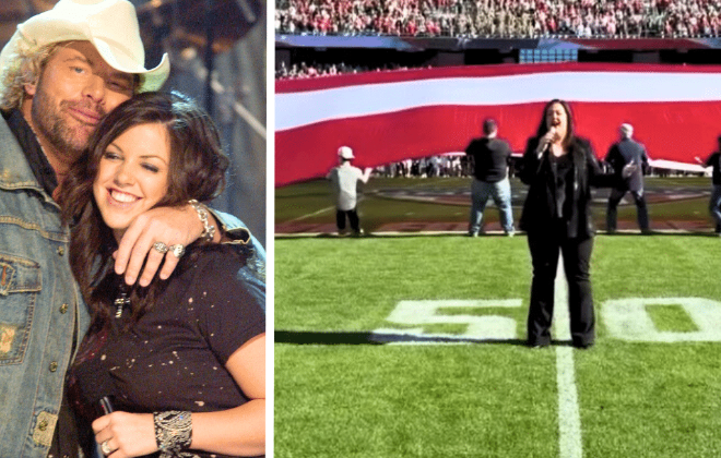 Krystal Keith Delivers Stunning National Anthem At Armed Forces Bowl