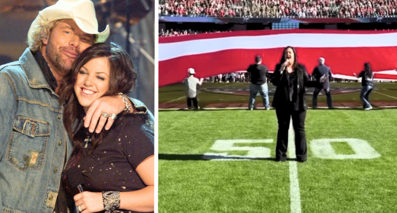 Krystal Keith Delivers Stunning National Anthem At Armed Forces Bowl