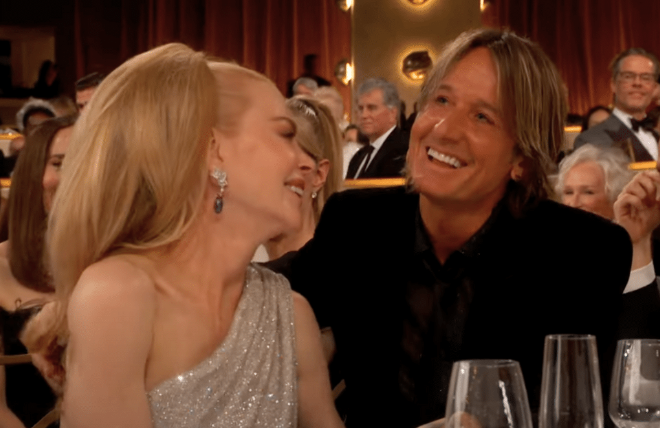 Keith Urban & Nicole Kidman Playfully Roasted At The Golden Globes