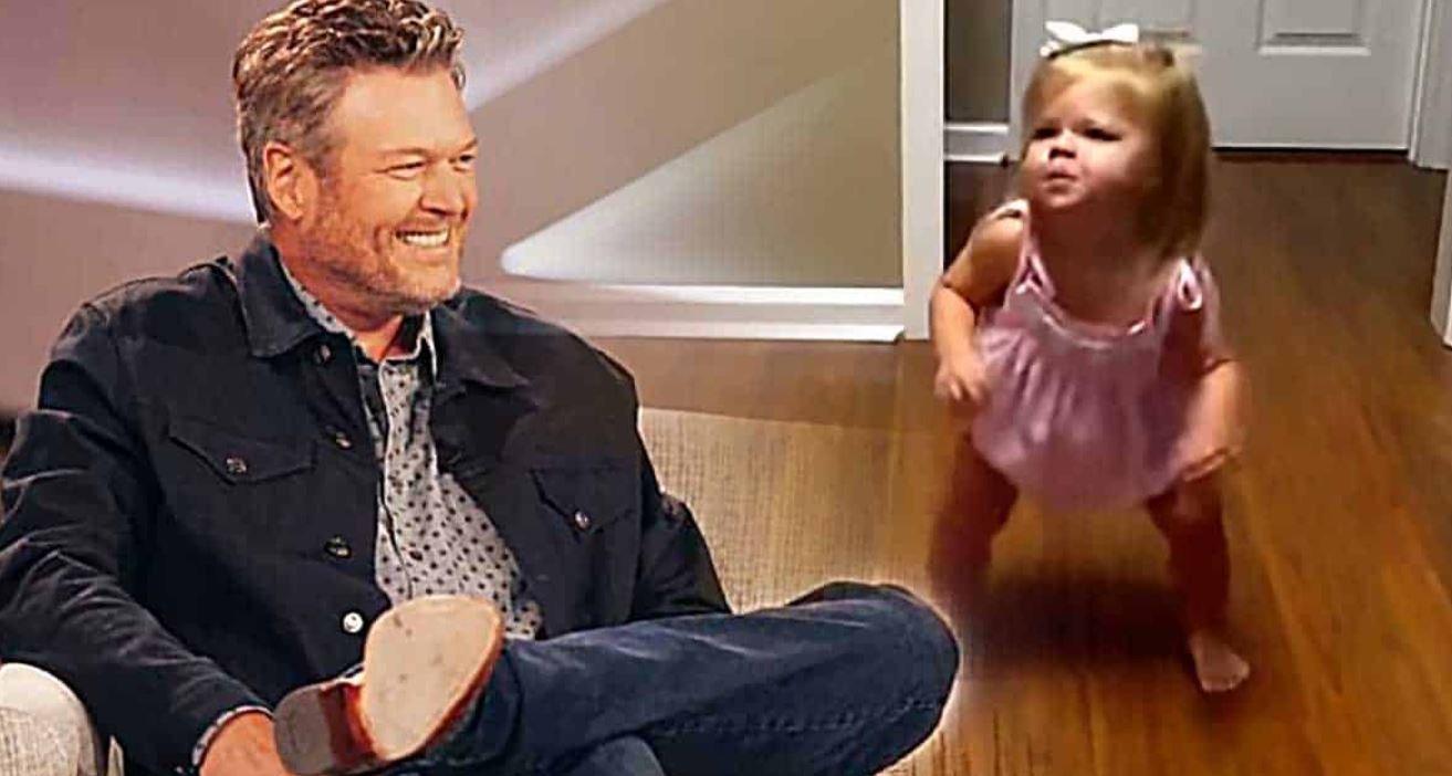 This Little Girl Dancing to Blake Shelton’s Song Is The Cutest Thing You’ll See Today