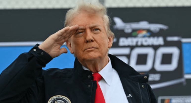 President Donald Trump Attends Daytona 500