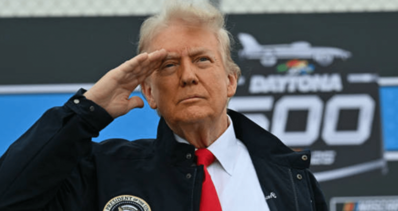 President Donald Trump Attends Daytona 500