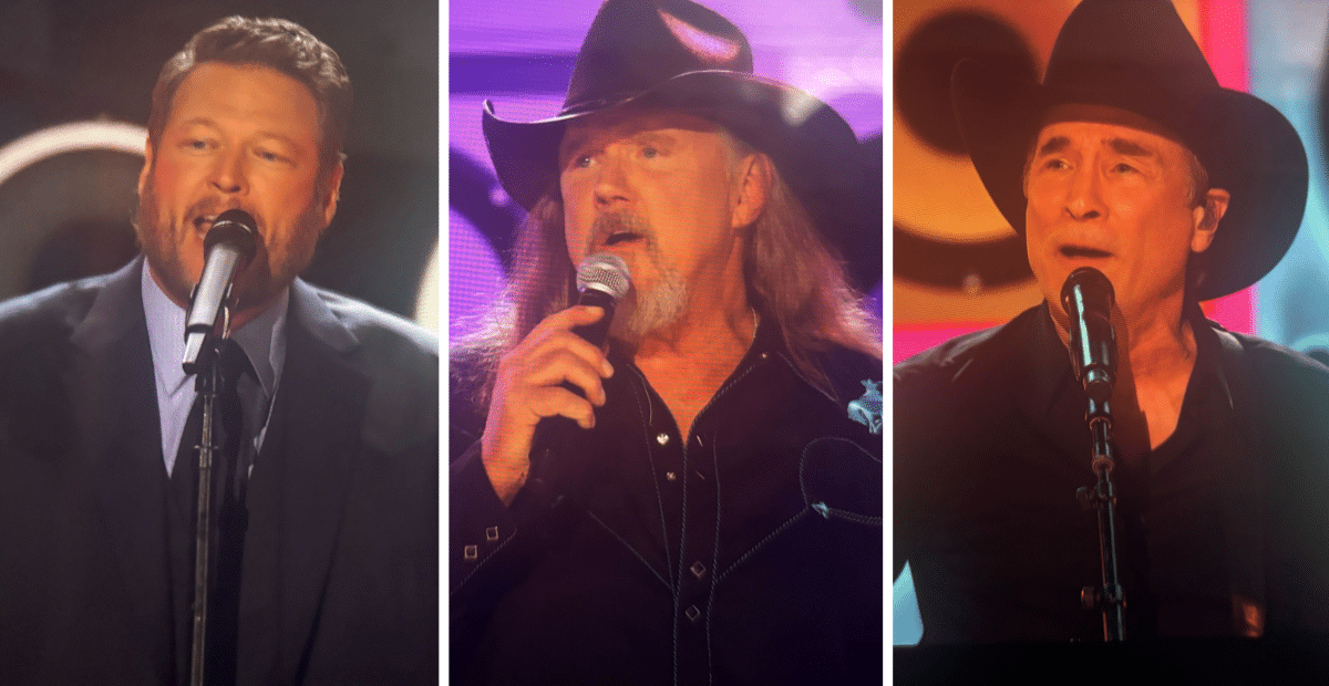 Black Shelton, Trace Adkins, & Clint Black Perform Ode To ’90s Country On “Opry 100”