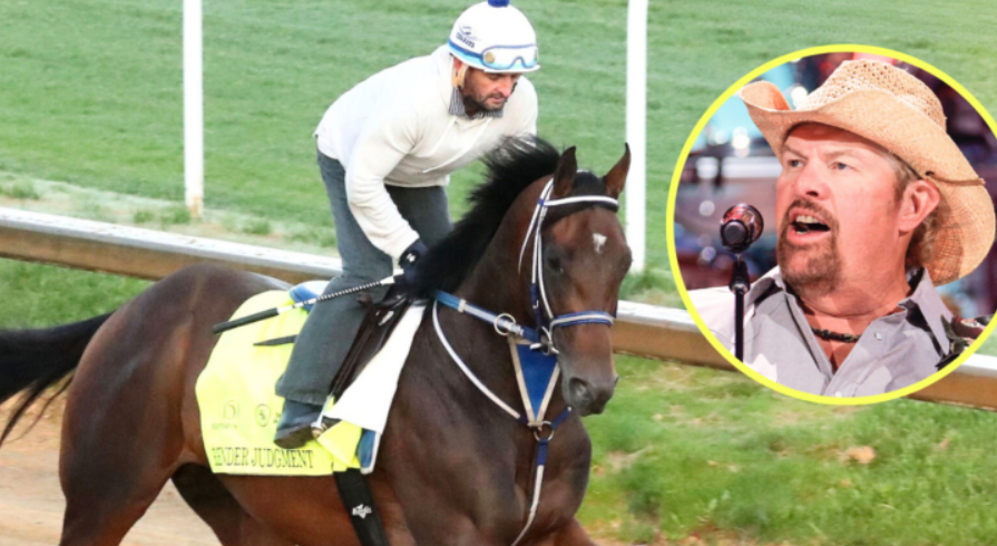 Toby Keith’s Horse Shocks Fans at the Kentucky Derby