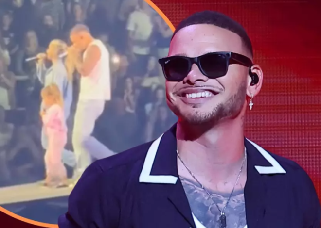 Kane Brown’s Daughter Kingsley Sings ‘Thank God’ With Mom + Dad Onstage [Watch]