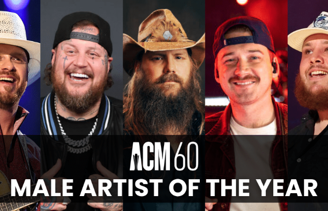 The 2025 ACM Award For Male Artist Of The Year Goes To..
