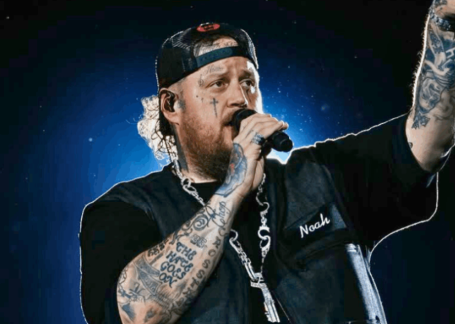 Jelly Roll Gives Emotional Speech Of Gratitude In Front Of 80,000 Fans