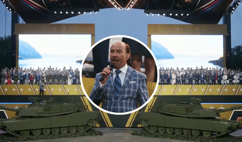 Lee Greenwood Delivers Inspiring Performance Of “God Bless The USA” At The Army 250 Parade