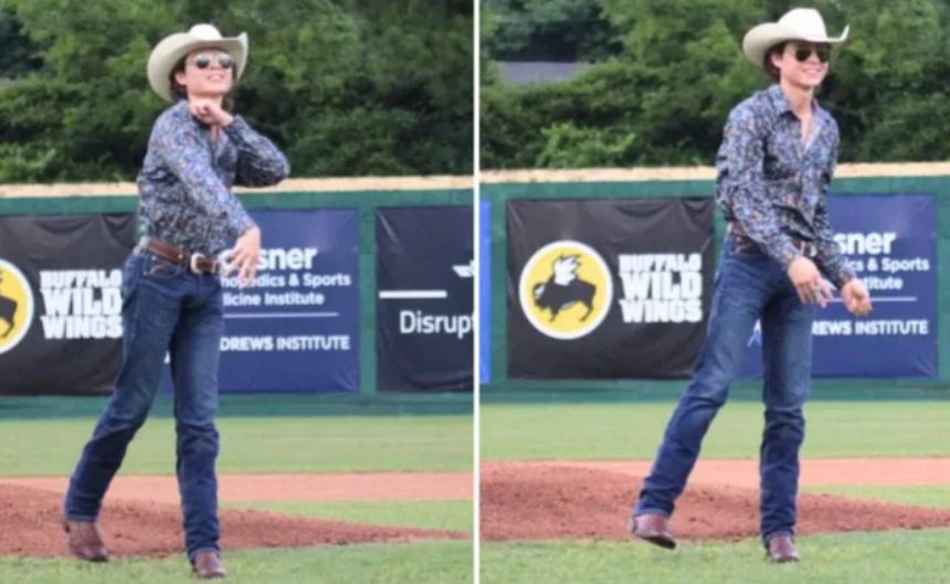 John Foster Silences Stadium with Soulful National Anthem — Then Shocks Everyone with a Perfect First Pitch